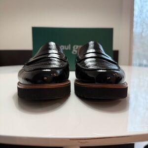 Paul Green Black Patent Leather Loafers